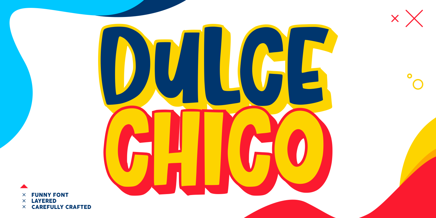 Dulce Chico Font preview